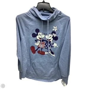 retro look Sweatshirt Collar By Disney Store In Blue, Size: S