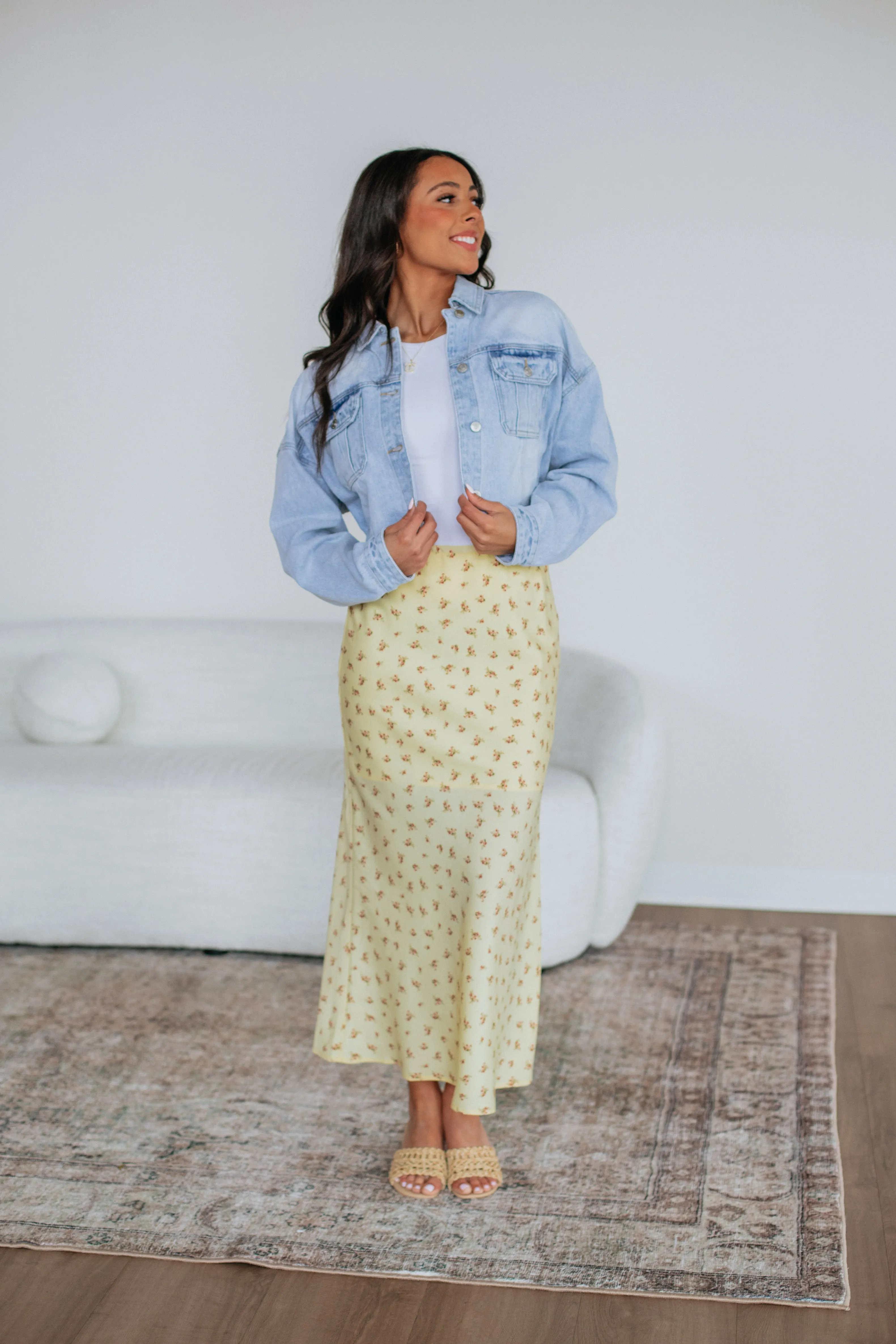 Artisanal Craft Analia Floral Skirt