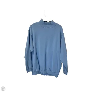 Tagless Design Sweatshirt Collar By Aerie In Blue, Size: S