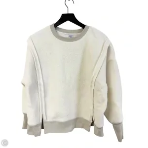 Sweatshirt Crewneck By Te Verde In White, Size: S Princess Glow Pearl Tone