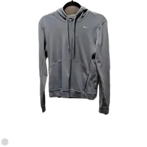 Athletic Sweatshirt Hoodie By Nike In Blue, Size: M Chic Wear