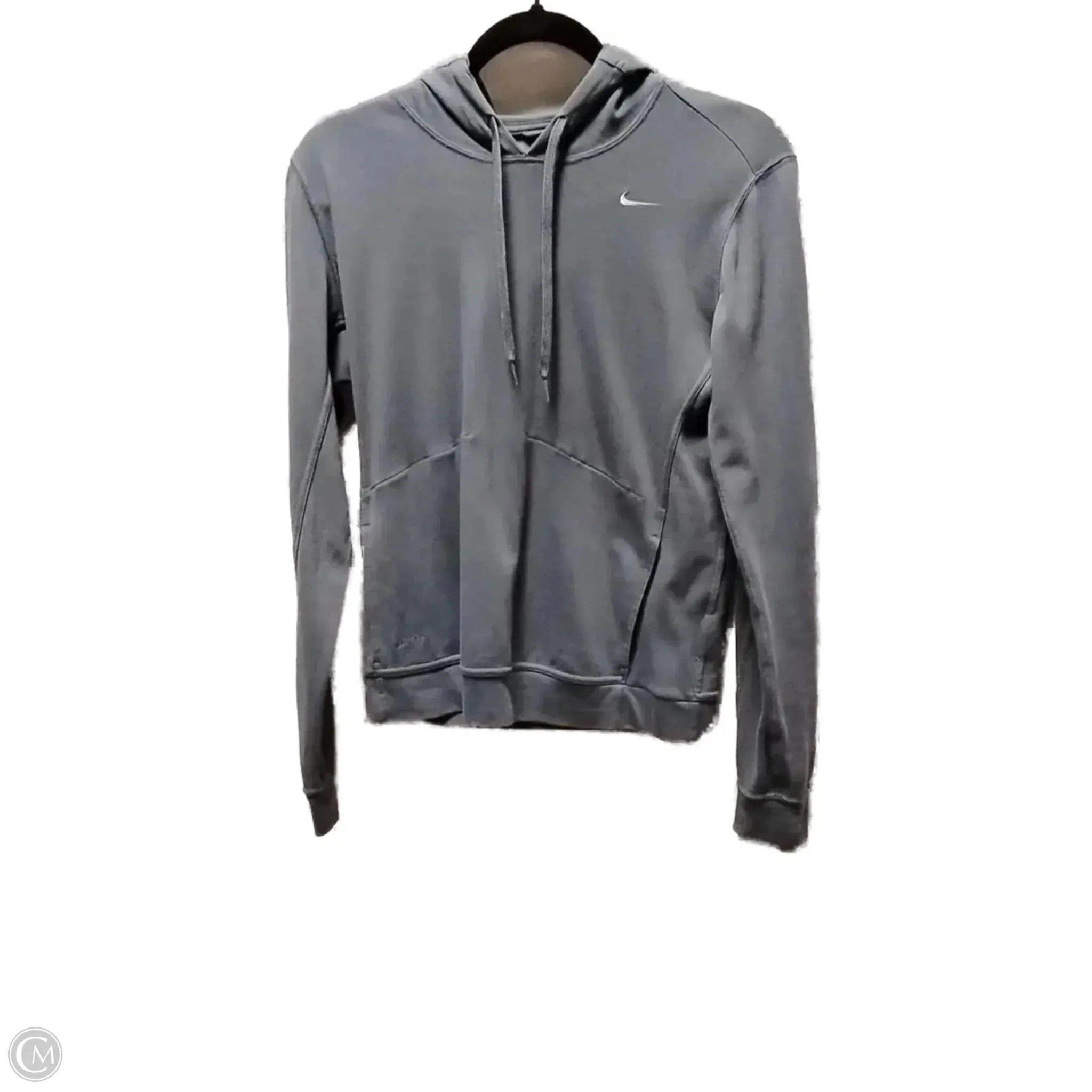 Athletic Sweatshirt Hoodie By Nike In Blue, Size: M Chic Wear