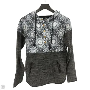 Laid-Back Outfit WeightlessLayeringPiece Sweatshirt Hoodie By Cmf In Floral Print, Size: M