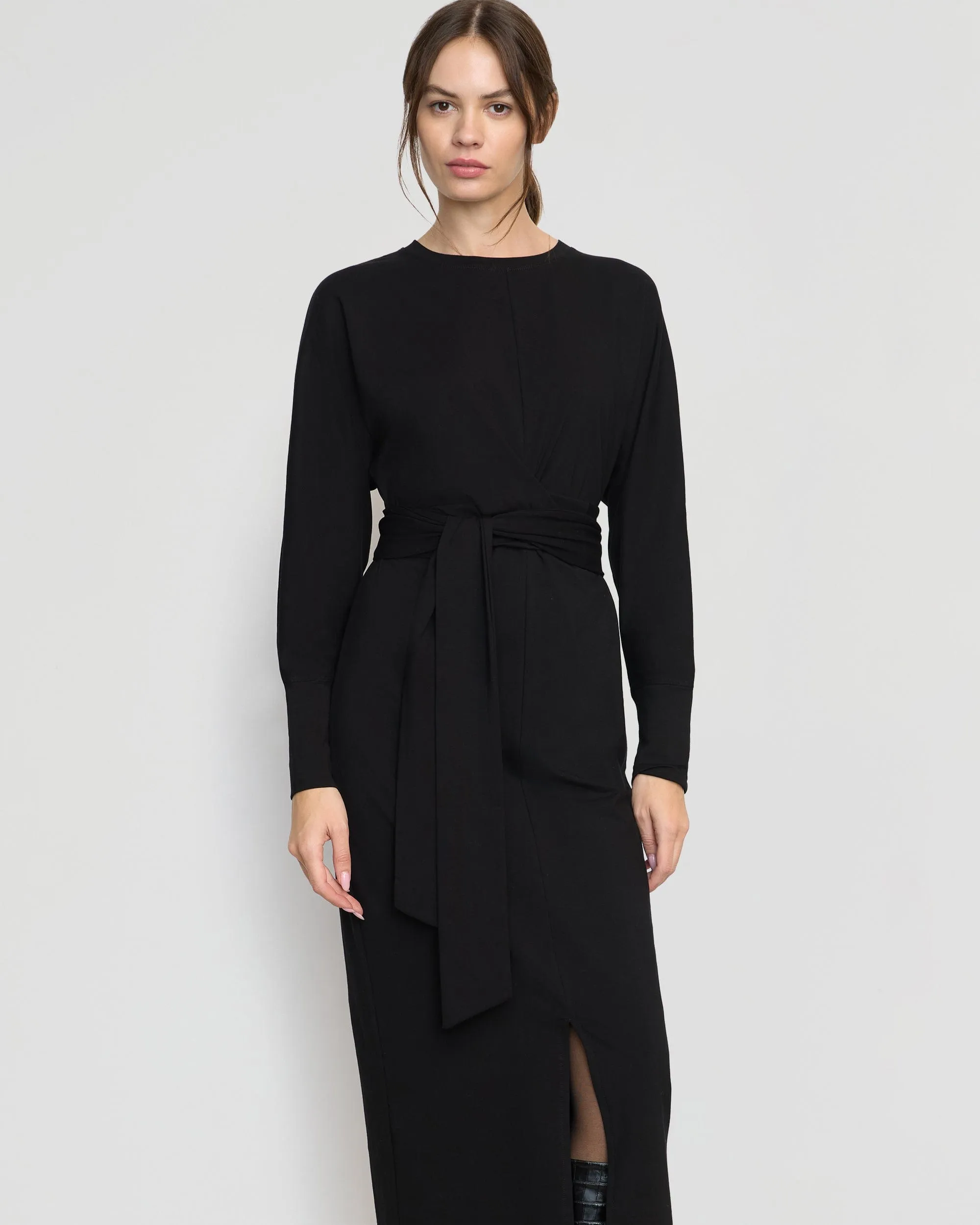 Wei Tie-Front Organic Cotton Dress Noble Grace