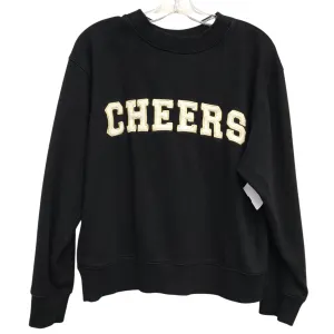 Sweatshirt Crewneck By Universal Thread In Black, Size:S Poise Fit Free Fit