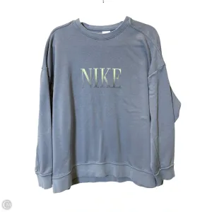 Athletic Sweatshirt Collar By Nike In Blue, Size: Xl Lightweight Composite