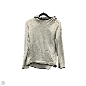 Athletic Sweatshirt Hoodie By Nike Apparel In Grey, Size: L Everyday Style Sporty Gear