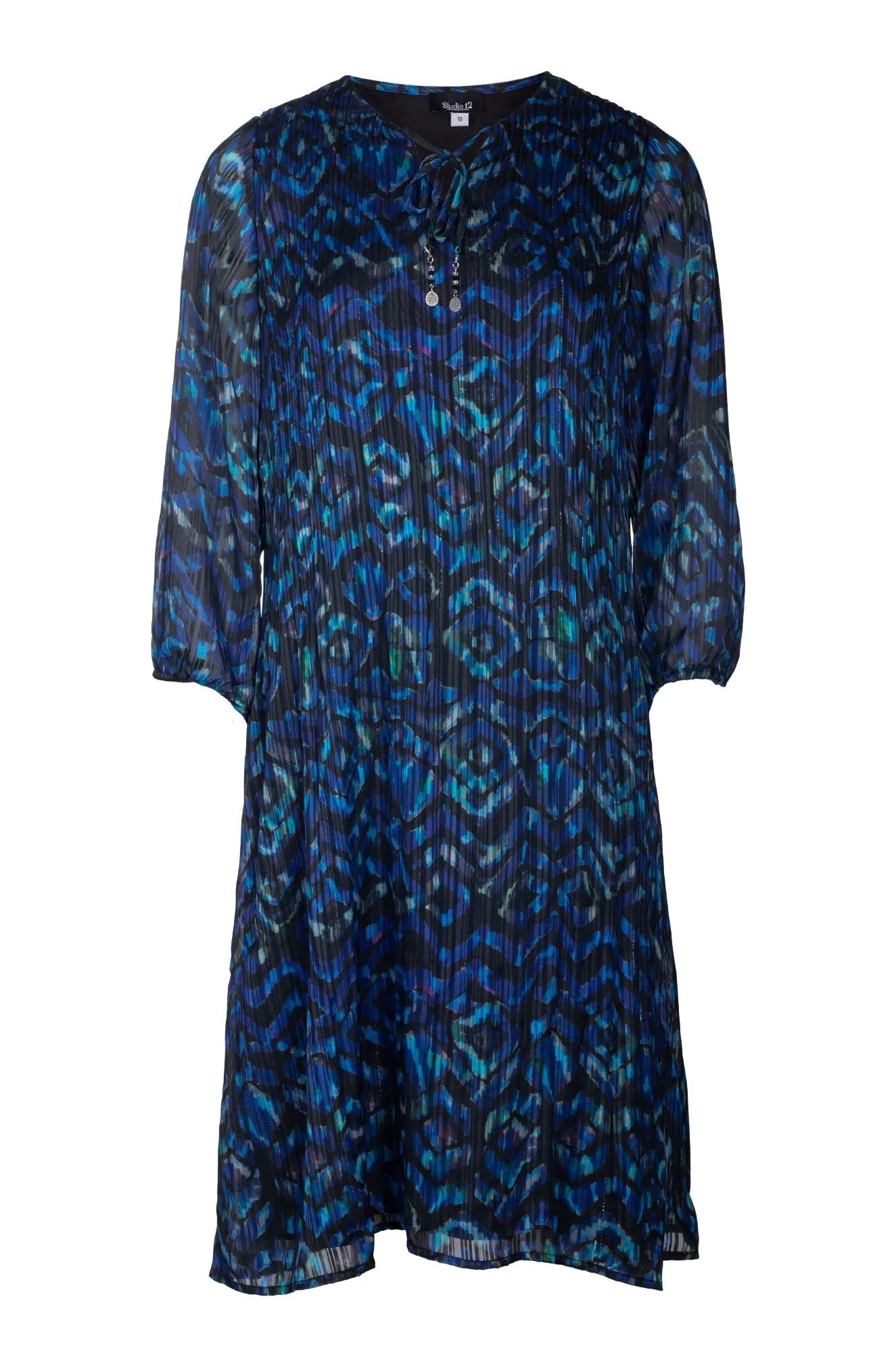 Dress | Royal Black Paua | 8562B1 Breezy Design
