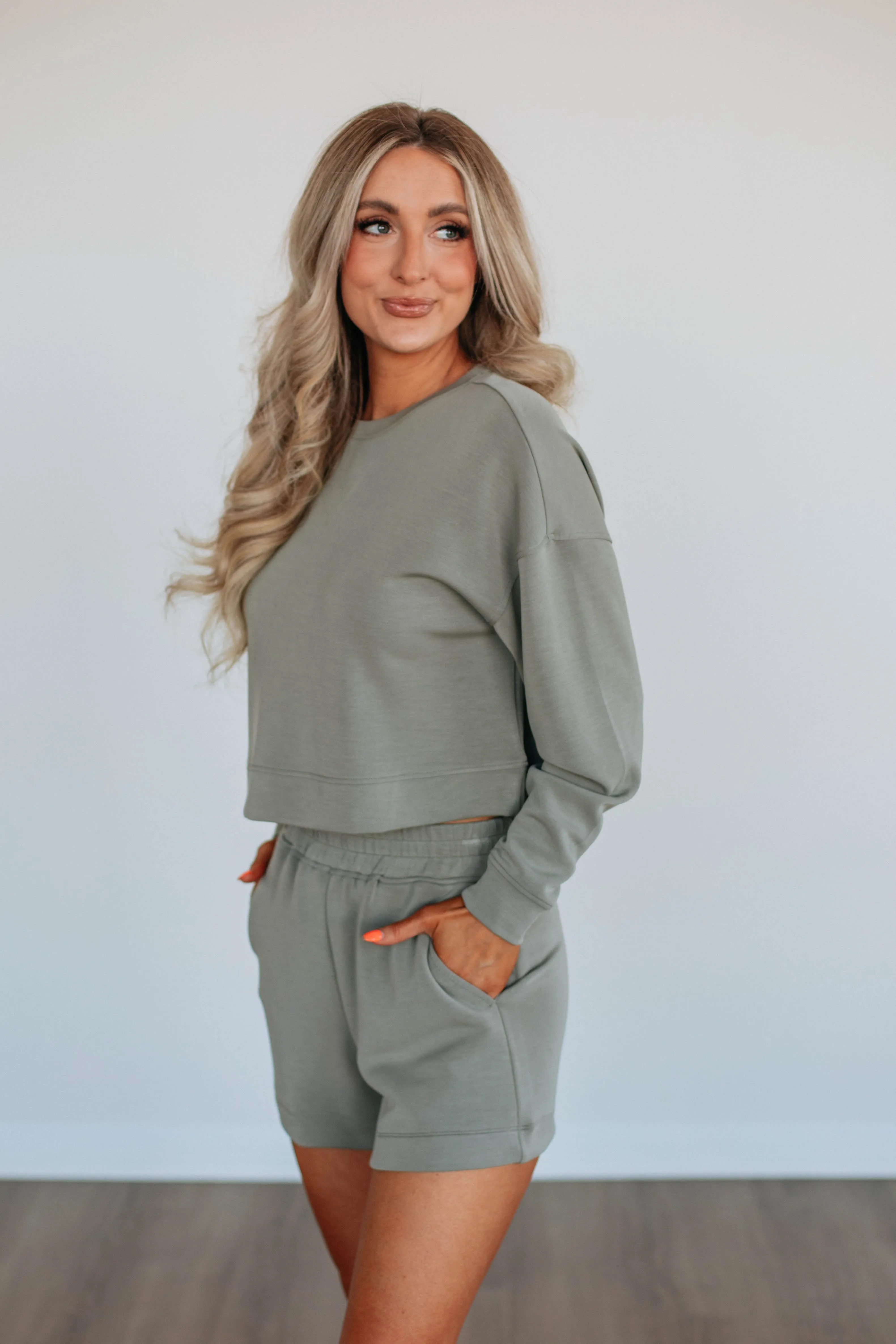 Luxley Lounge Shorts - Sea Salt Daily Wear