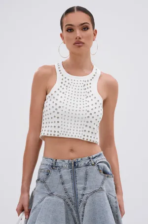 Low noise Training - accessible JANE GROMMET TANK TOP
