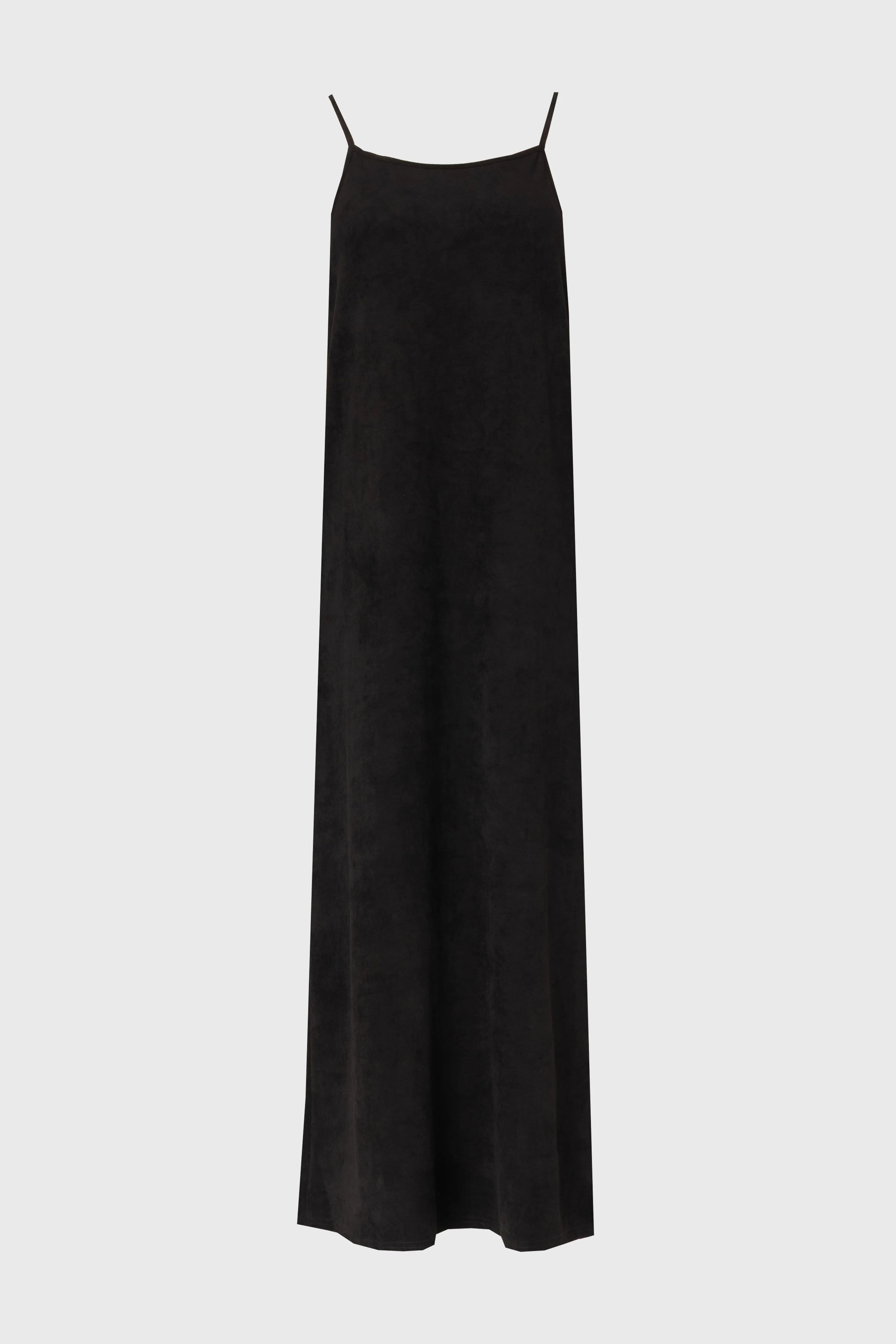 Black Microsuede Maxi Jumper Cloud Core