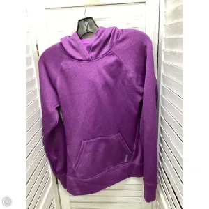 Day Glow Sweatshirt Hoodie By Reebok In Purple, Size: S