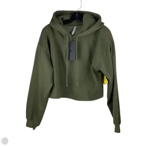 Athletic Sweatshirt Hoodie By Fabletics In Green, Size: M Flash Core