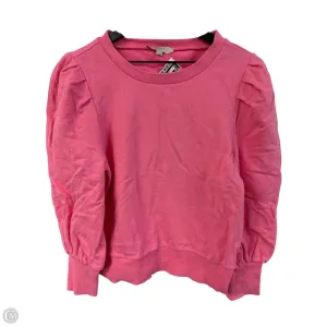 Sweatshirt Crewneck By Loft In Pink, Size: L Warm Coat