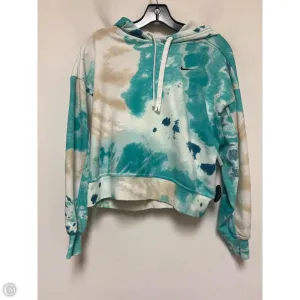 Reflective accents Sweatshirt Hoodie By Nike In Tie Dye Print, Size: Xs