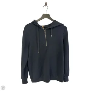 Sweatshirt Hoodie By Clothes Mentor In Navy, Size: L AntiSnag Threading