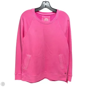 Beach Comber Pullover Sweatshirt Designer By Luxletic Lilly Pulitzer In Pink, Size: S Run Core