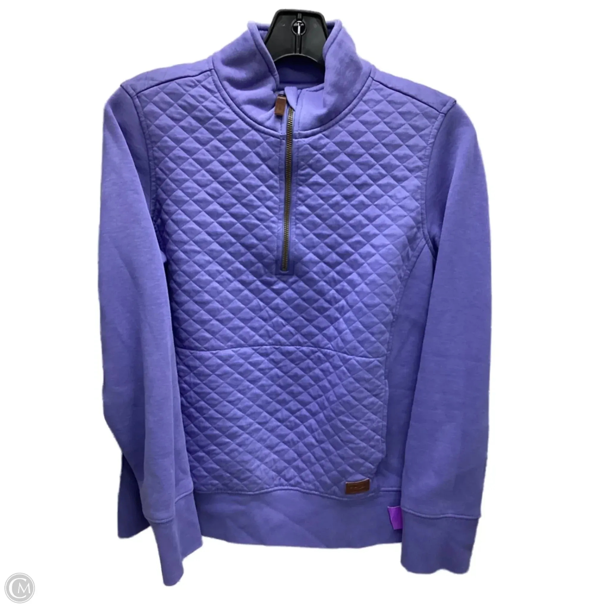 Opaque Tone Sweatshirt Collar By L.l. Bean In Blue, Size: S