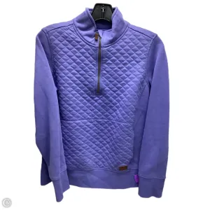 Opaque Tone Sweatshirt Collar By L.l. Bean In Blue, Size: S