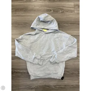 Sweatshirt Hoodie By Clothes Mentor In Grey, Size: L Halo Glow