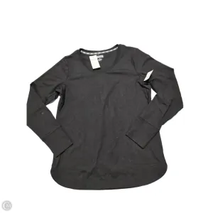 SlipResistantWaistband Minimal Design Sweatshirt Crewneck By Duluth Trading In Black, Size: S