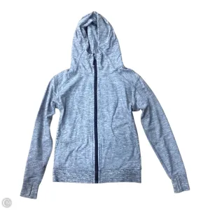 Compression Fit Tulle Soul Athletic Sweatshirt Hoodie By Lululemon In Blue, Size: L