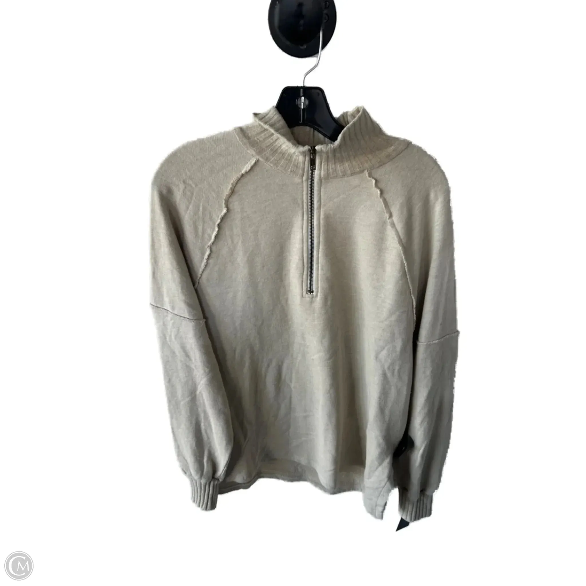 ThermalRegulation Sweatshirt Collar By Project Social Tee In Tan, Size: S