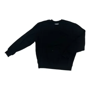 AntiPilling Fabric NonSlipTrims Sweatshirt Crewneck By Old Navy In Black, Size:M