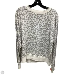 Sport Ease Sweatshirt Crewneck By Victorias Secret In Leopard Print, Size: L