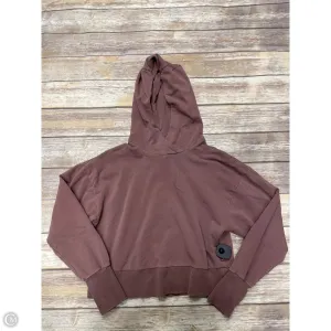 FourWayStretch Sweatshirt Hoodie By Joy Lab In Mauve, Size: M