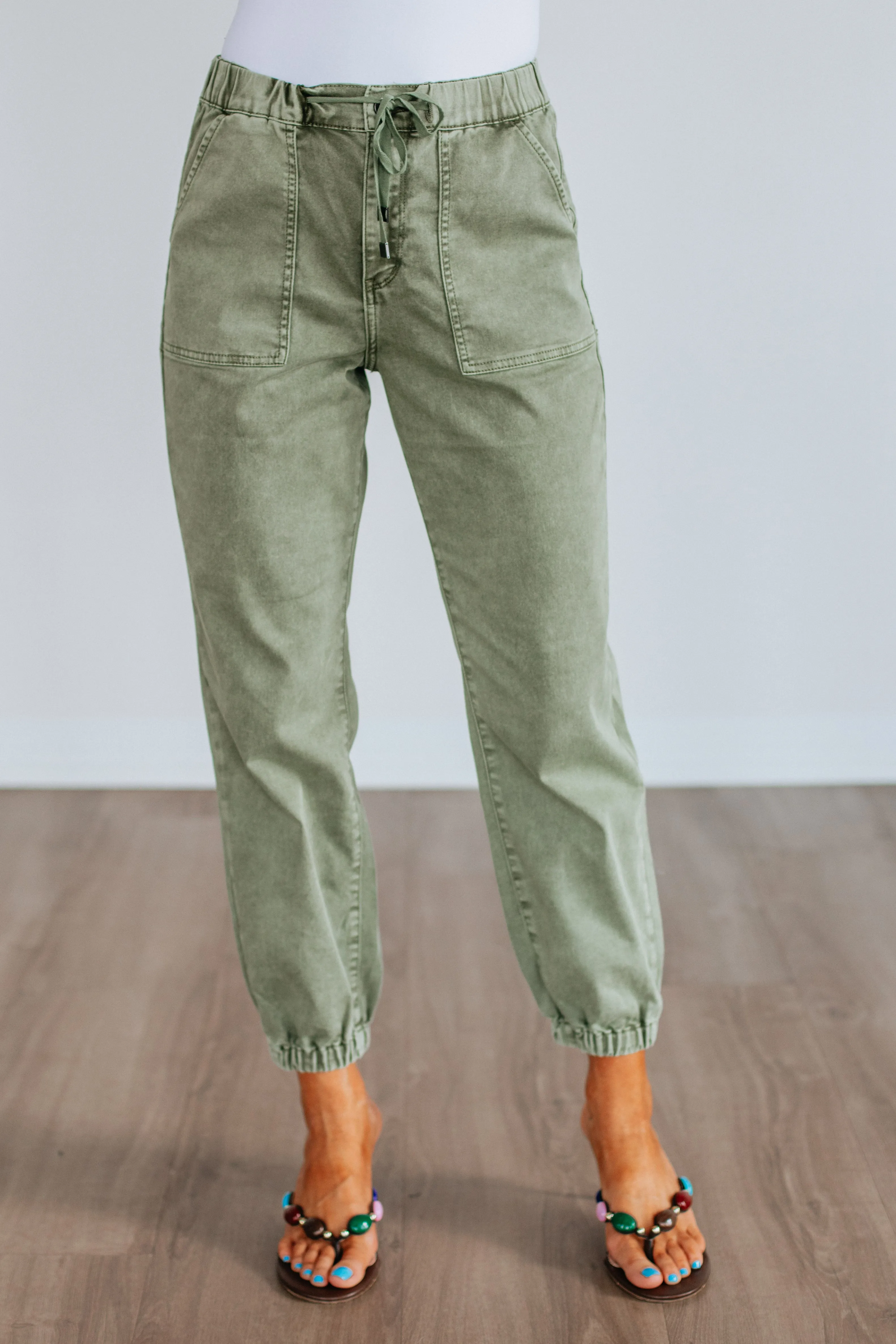 ElasticBinding Drea Mica Joggers - Olive