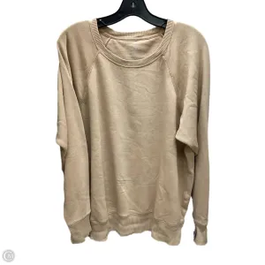 Sweatshirt Collar By Aerie In Tan, Size: M Loose Thread