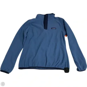 Sweatshirt Collar By Patagonia In Blue, Size: S Utility Jacket