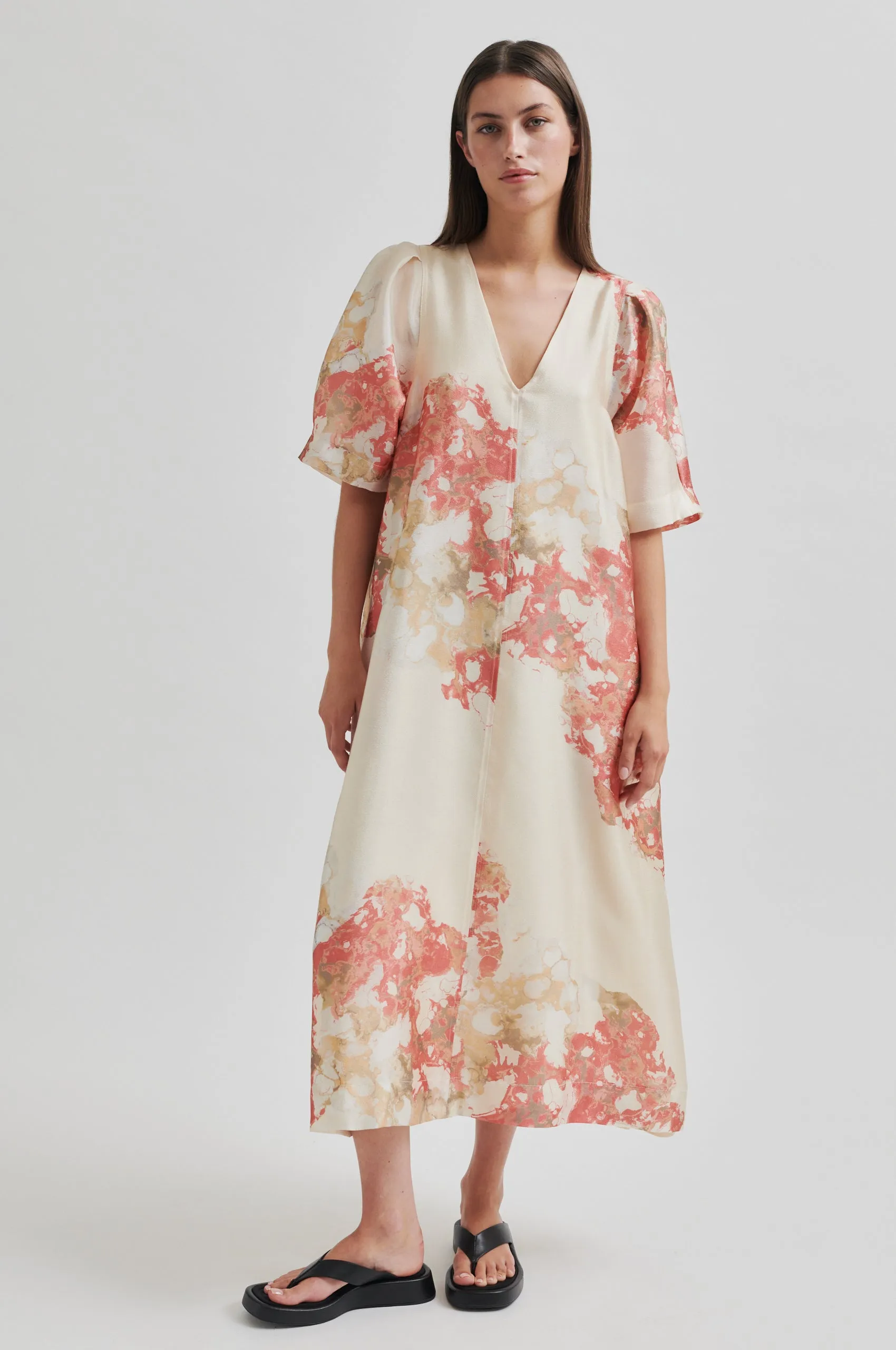 Lugana Maxi Dress Functional Fashion WrinkleResistantClothing