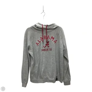 Fashionable Vest Sweatshirt Hoodie By Colosseum In Grey, Size: Xl
