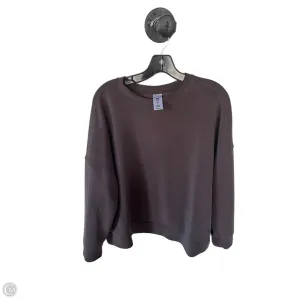 Athletic Sweatshirt Crewneck By Members Mark In Brown, Size: Xl Craft Core