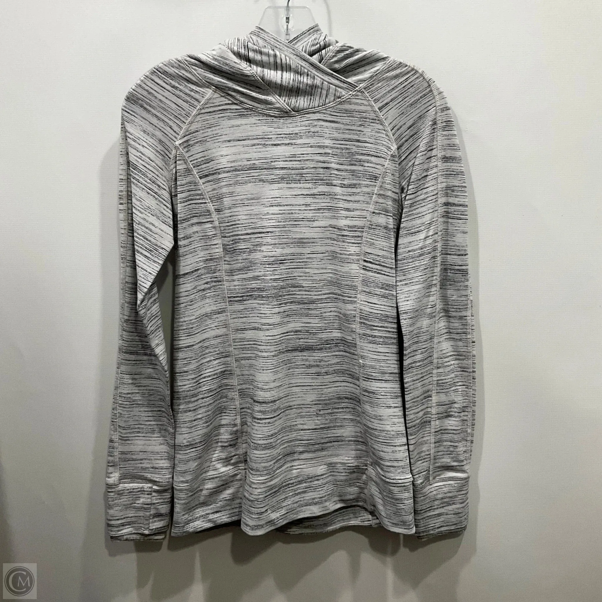 Sweatshirt Hoodie By Lululemon In Grey, Size: 6 hypoallergenic material