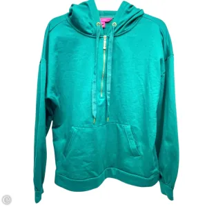 Sweatshirt Hoodie By Lilly Pulitzer In Green, Size: M Modern Chic Dream Feel