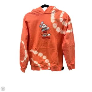 Sweatshirt Hoodie By Disney Store In Orange, Size: S Breathable fabric