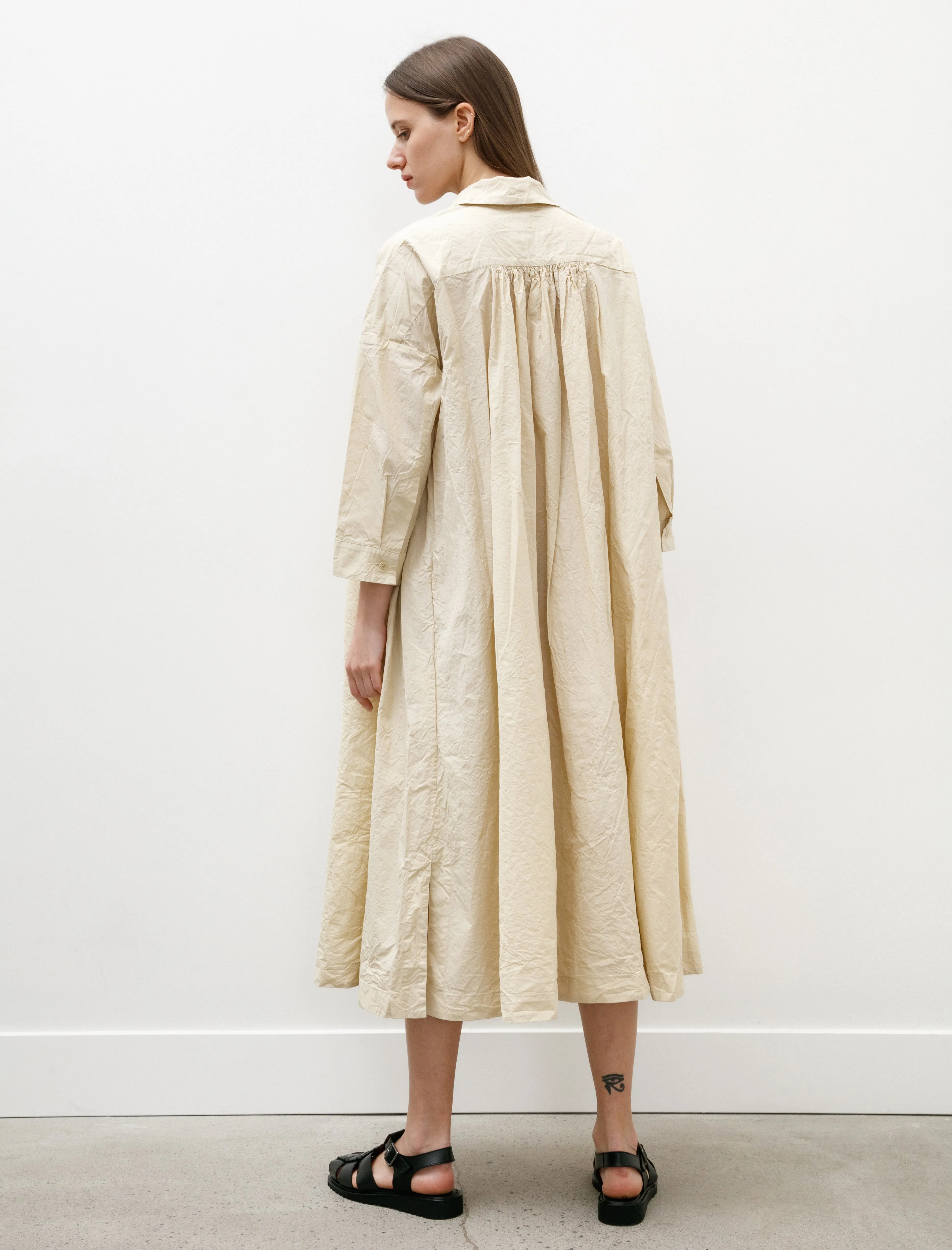 Calme Dress Ecru Romance Fit