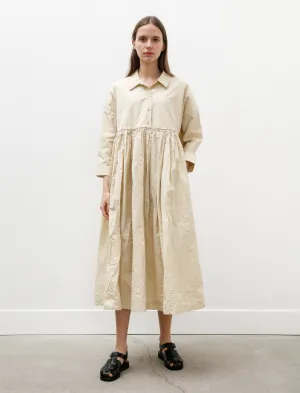 Calme Dress Ecru Breathable Lamination