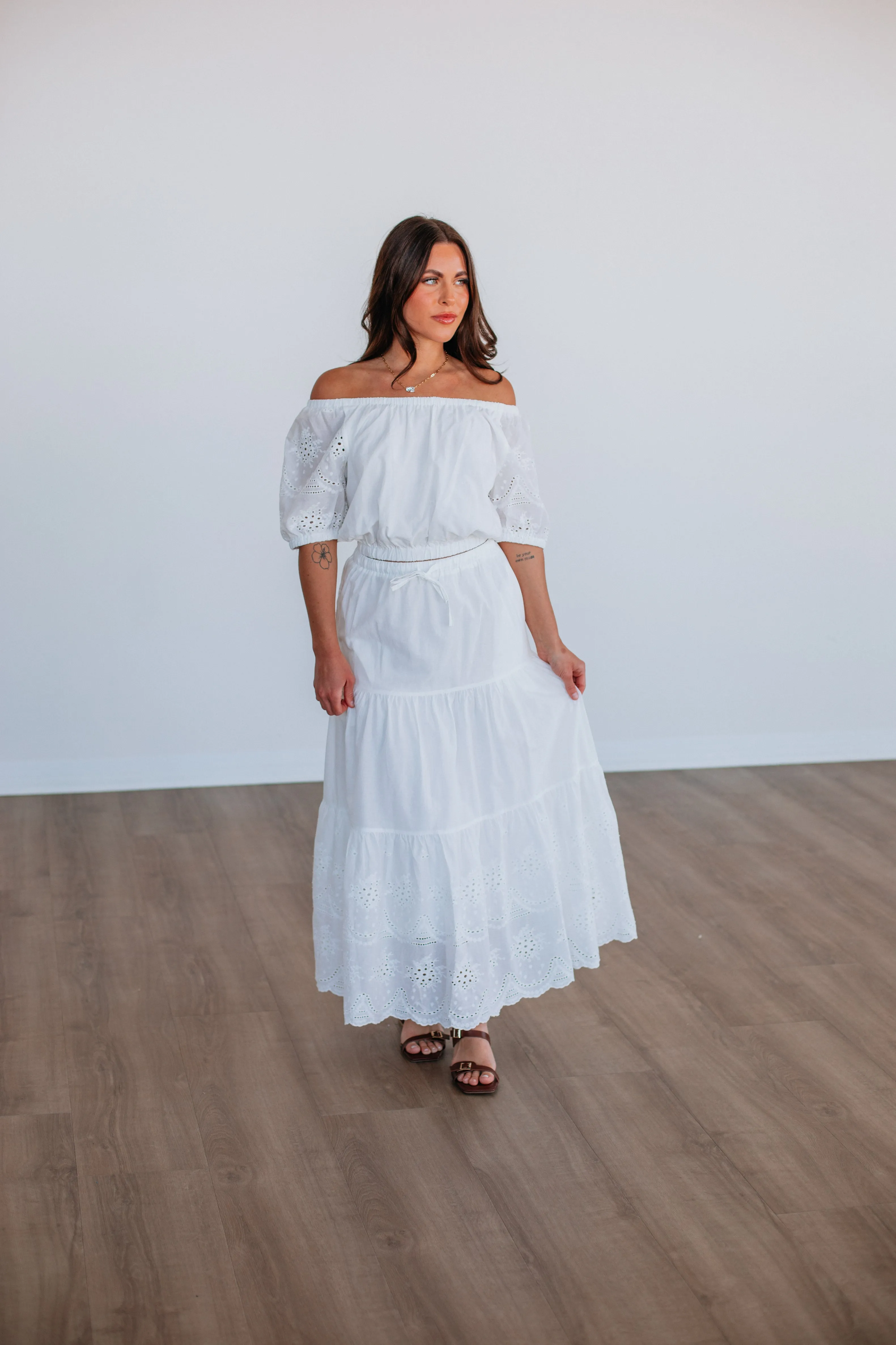 Sleek Comfort Adhara Maxi Skirt
