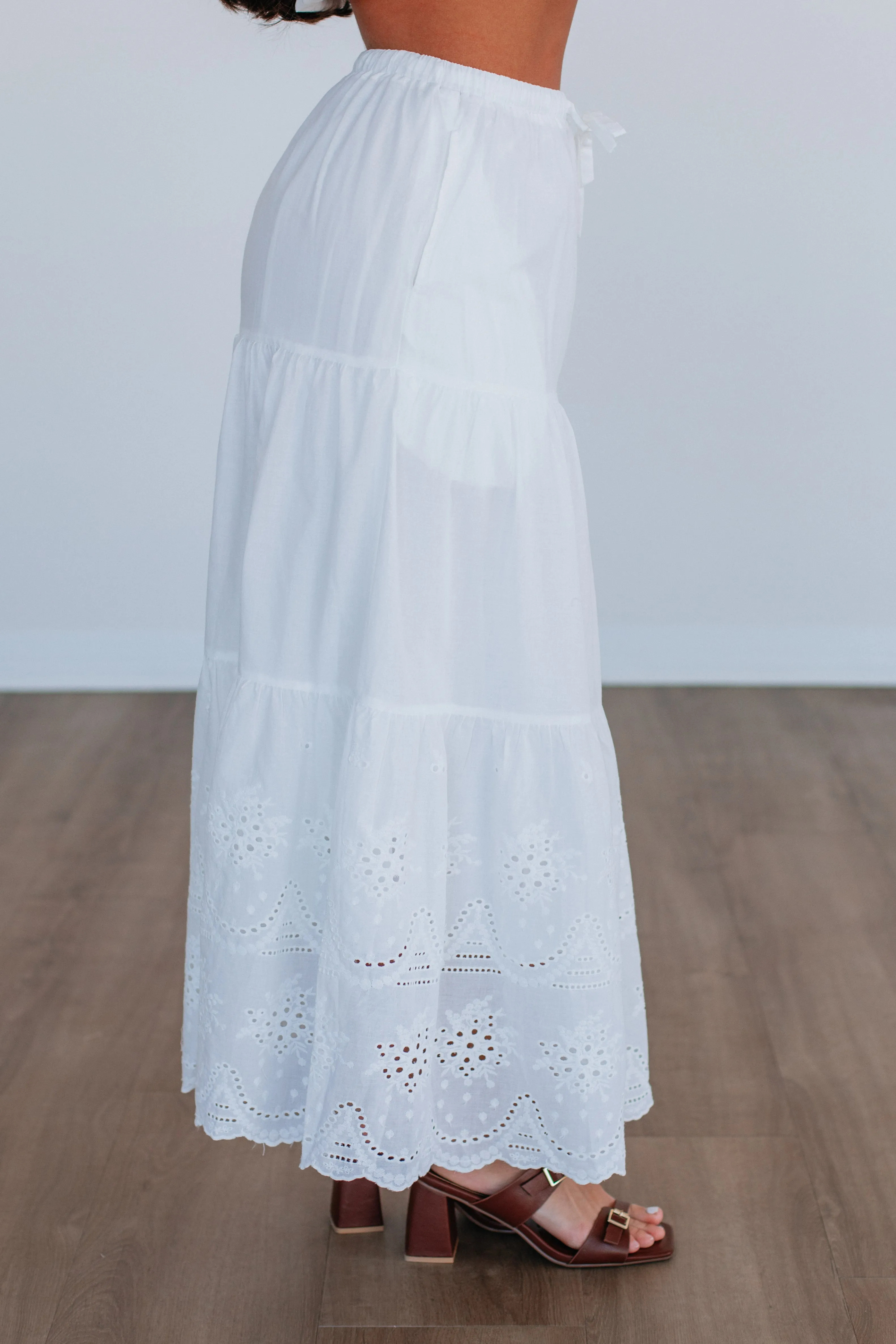 Romantic Vibe Adhara Maxi Skirt