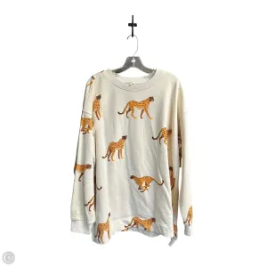 Body Free Sweatshirt Collar By Easel In Cream, Size: L