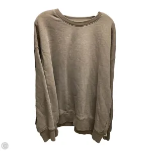 Sweatshirt Collar By American Eagle In Brown, Size: Xl Soft Joggers Washable fabric