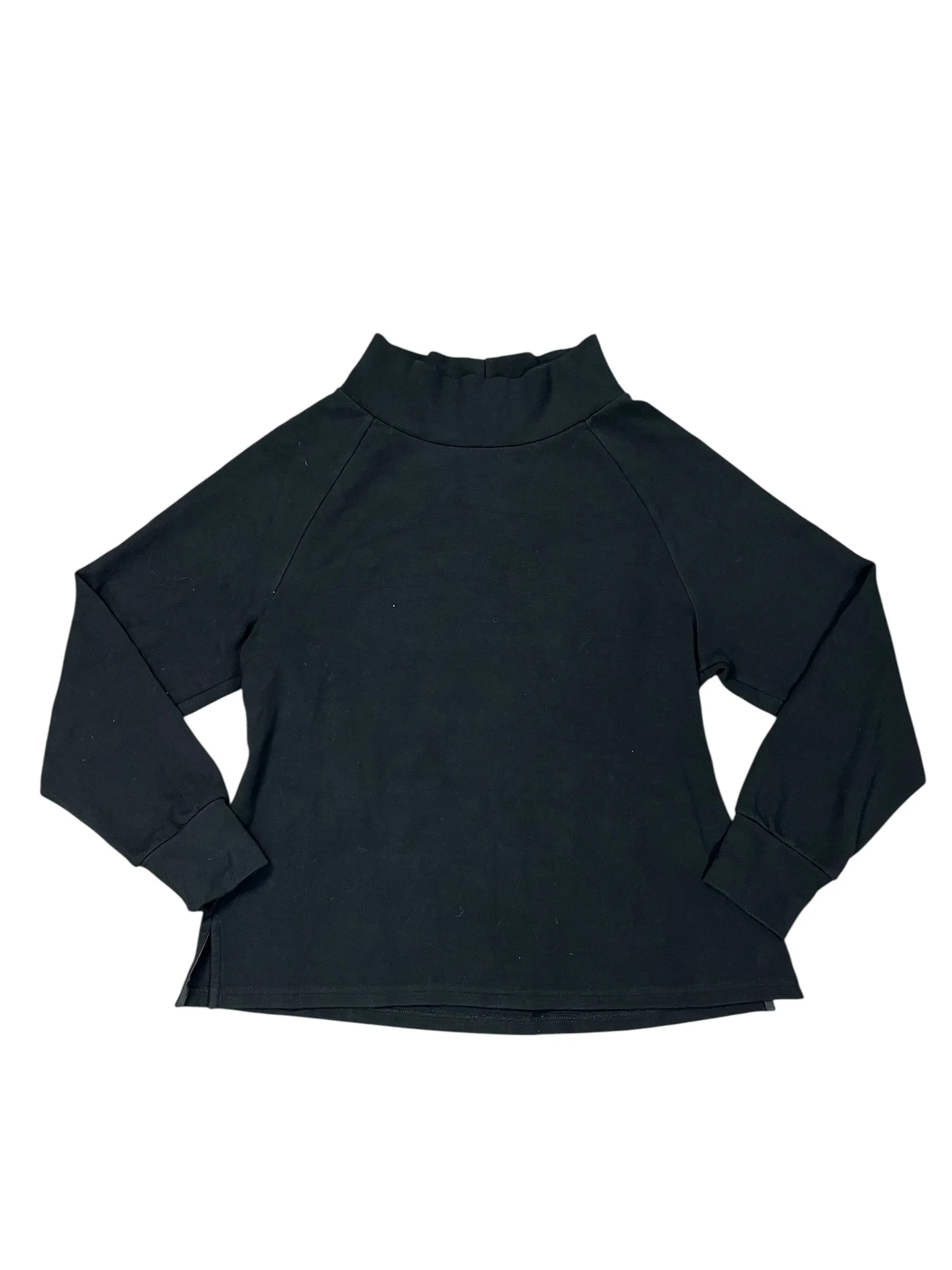 Relaxed Look Sweatshirt Collar By Varley In Black, Size:M