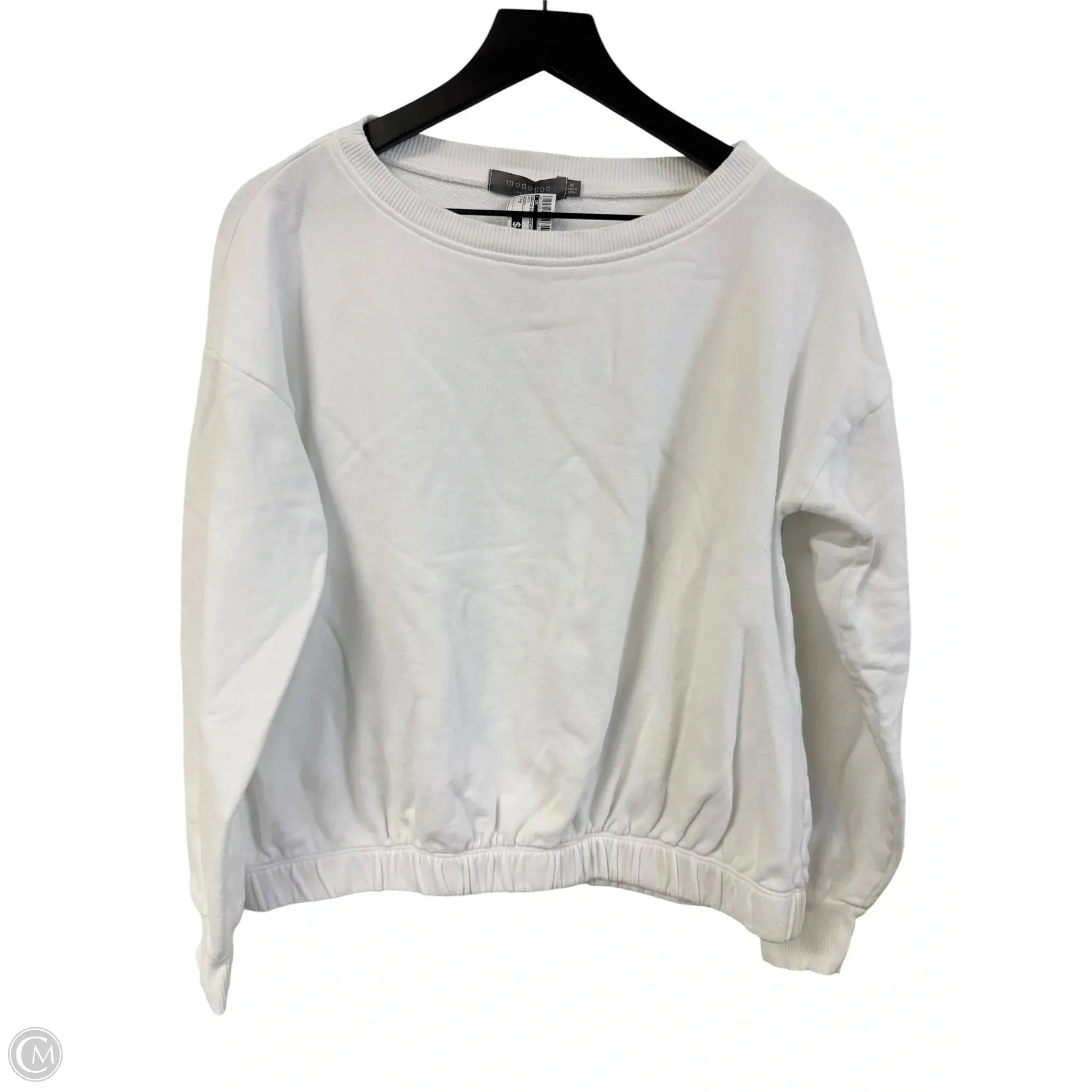 Moon Beam Sweatshirt Crewneck By Cmc In White, Size: M