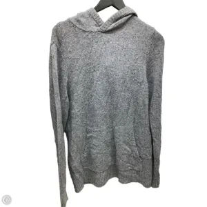 Late Breeze Sweatshirt Hoodie By Garnet Hill In Grey, Size: S