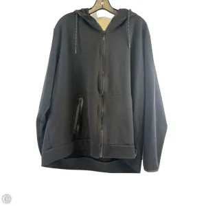 RollUp Sleeves athletic shoes Athletic Sweatshirt Hoodie By Tek Gear In Black, Size: Xxl