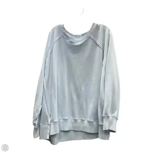 Sweatshirt Crewneck By American Eagle In Blue, Size: 1x Light Core